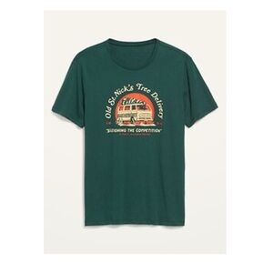 Old Navy Soft Wash Christmas Graphic Tee